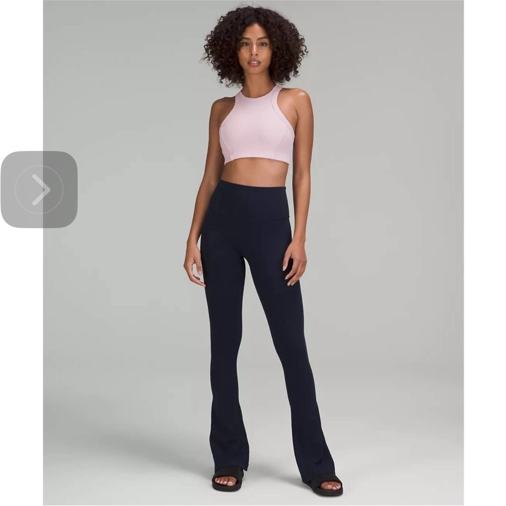 Lululemon Athletica Align Mini-Flare Pants in Navy size 6. NWT